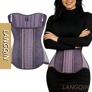 Ceintures et Gaines Amincissantes Respirantes Langqin pour Femmes – Maintien Ferme et Protection <span class=keywords><strong>de</strong></span> la Taille pour l'Exercice – Façonnes le Corps et Sont Écologiques - Product Image 1