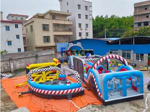 Nuevo estilo, casa de rebote, carrera de obstáculos comercial/equipo de campo de <span class=keywords><strong>golf</strong></span>/carrera de obstáculos de agua inflable a la <span class=keywords><strong>venta</strong></span> - Product Image 5