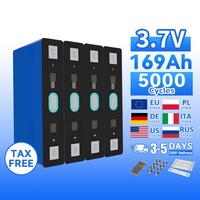 Batterie CALB semi-solide à cycle profond, cellules prismatiques 3.7V 150Ah 161Ah 169Ah, batterie au lithium solaire pour véhicules électriques et motos