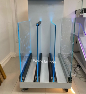Balustrade en verre avec canal en U en aluminium pour balcon - Product Image 6
