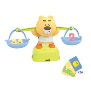 प्यारा कार्टून पशु डिजिटल खेल संतुलन पैमाने कैलकुलेटर शैक्षिक डेस्कटॉप खिलौना - Product Image 3