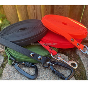 Correa larga impermeable para perros, correa de revestimiento de PVC, correa duradera para entrenamiento de perros al aire libre, perfecta para senderismo, patio, natación y Camping - Product Image 3