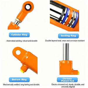 Nouveau lancement XINGYU Vérin <span class=keywords><strong>hydraulique</strong></span> Tige de piston Garantie 1 an pour les machines de levage et les équipements CNC Usine Énergie - Product Image 4