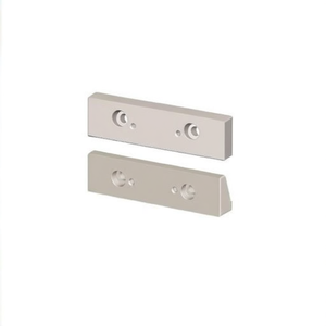 Mandril liso para tornillo de banco modular, juego de 2 piezas, pieza de repuesto de acero mecanizado de precisión para tornillo de banco - Product Image 2