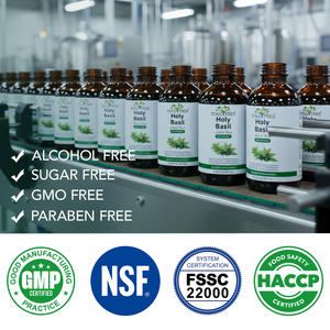 ソロツリー 60ml ワイルドホーリーバジル葉エキス液 ダイエットサプリメント 100%天然オーガニック経口液 ホーリーバジルチンキ - Product Image 6