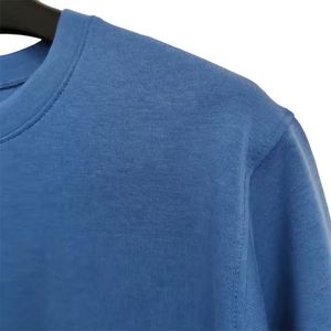 Venta al por mayor en blanco logotipo personalizado impresión multicolor liso de alta calidad pulóver mujer cuello redondo hombres sudadera - Product Image 4