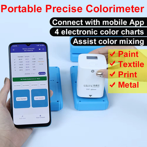 Colorímetro de bolsillo de grado profesional LS171 Panton Ral Color <span class=keywords><strong>Meter</strong></span> CIE Lab Cmyk Colorímetro para medición de color - Product Image 2