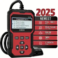 Escáner/Herramienta de Diagnóstico OBD II Universal Mejorado para Lectura y Eliminación de Códigos de Error del Motor de Automóviles, Vehículos de 1996 en Adelante