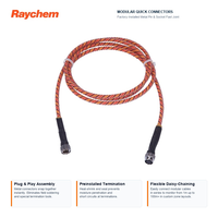 Câble de détection de fuites de liquide conducteur Raychem TraceTek TT3000 pour salle blanche de semi-conducteurs et réservoir de stockage de produits chimiques