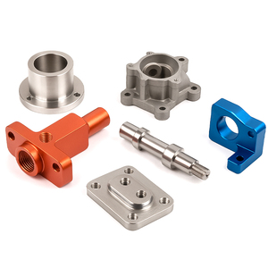 חלקי עיבוד שבבי <span class=keywords><strong>CNC</strong></span> מפלדת אל-חלד ואלומיניום, אב טיפוס מהיר, חלקי מתכת מעובדים בדיוק, שירותי עיבוד משטחים אנודייזים - Product Image 1