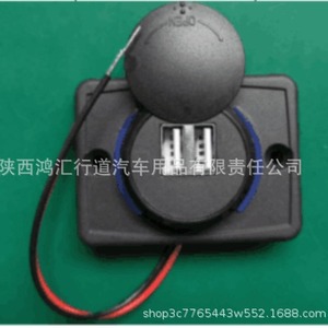 ที่ชาร์จในรถยนต์แบบสองพอร์ต USB HWHongRV 12-24V ชาร์จเร็ว สำหรับรถบ้านและรถบรรทุกพาณิชย์ - Product Image 3