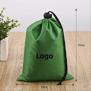 Portable Waterproof Nylon Drawstring Backpack Polyester <b>Storage</b> Pocket Oxford Cloth Single <b>Draw</b> Closure Dustproof for Jump Rope - Product Image 4