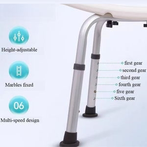 Household Strong Chair for <strong>Bathroom</strong> Shower Aid Chair for Old People <strong>Bathroom</strong> <strong>Stool</strong> for Pregnant Women - Product Image 6