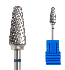 Forets professionnels en carbure de tungstène 3/32'' (6 mm) pour ponceuse à ongles électrique, embouts de coupe croisée 5 en 1 pour l'élimination propre des cuticules - Product Image 6