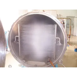 Comercial 200l 500l ข้อมูลจำเพาะเครื่อง Retort อัตโนมัติ Autoclave