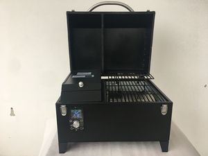 Barbecues à granulés modernes et amovibles avec contrôleurs numériques WIFI ou PID, avec roues - Product Image 4
