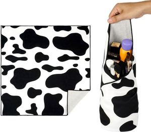 Sac de maquillage portable auto-adhésif en tissu magique, enveloppe de protection multi-usages pour appareils électroniques, objectifs d'appareil photo, ordinateurs portables, cadeaux d'affaires - Product Image 1