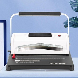 A4 Electric Snake-loop Threading <b>Machine</b> Automatic <b>Binding</b> For Plastic Books Full Auto Threading And <b>Binding</b> - Product Image 1