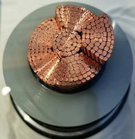 Cable de Alimentación de Polietileno Reticulado (XLPE) con Conductor de Cobre y Aluminio de 64/110V ~ 127/220kV para Uso en Centrales Eléctricas con Clasificación IP67