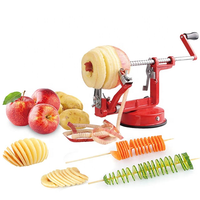 Food Grade Rvs Kleurrijke Groente Fruit Potato Apple Peeler Corer Slicer Cutter Voor Keuken Tool
