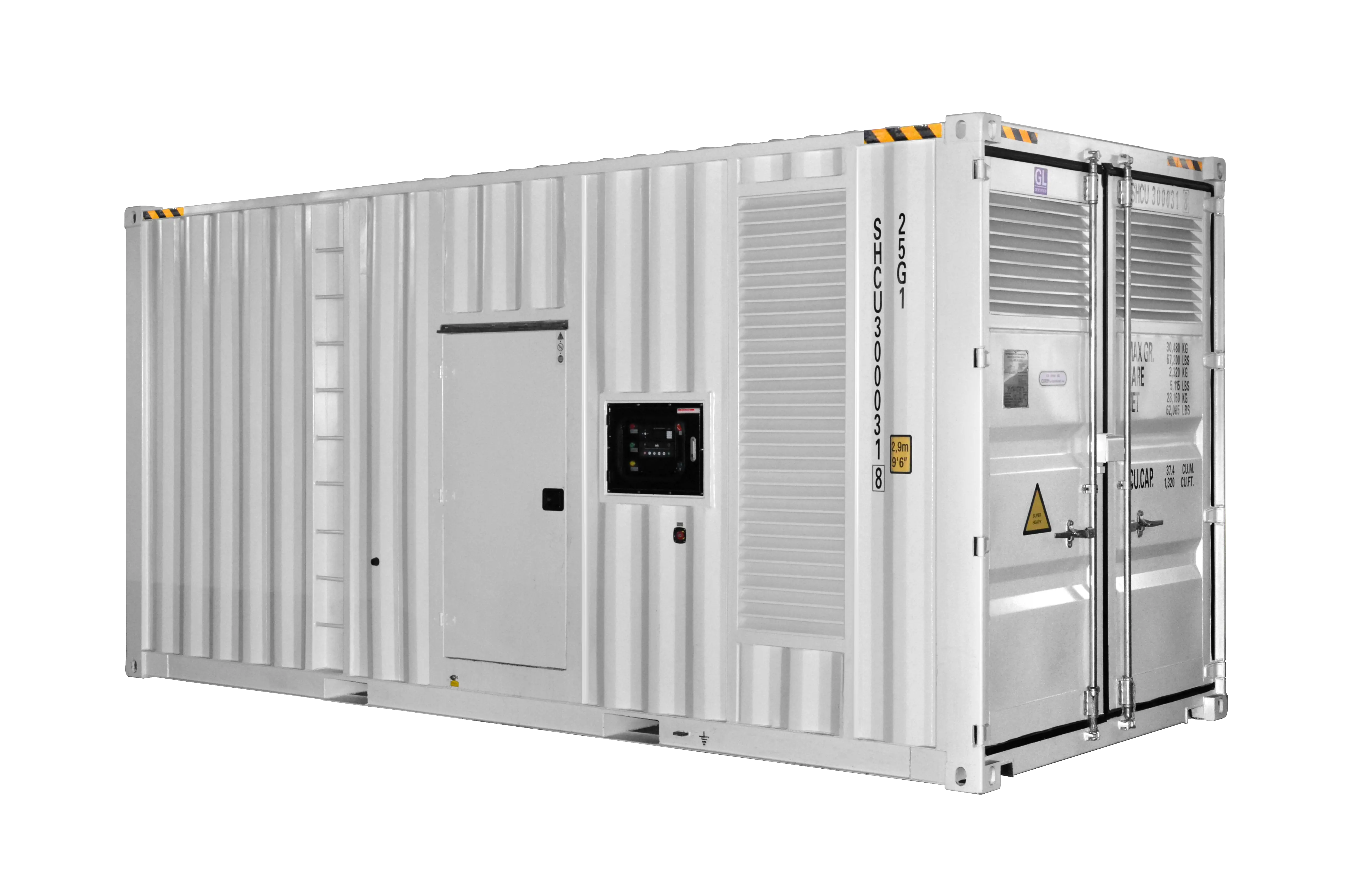 Low Price1200kw super soundproof frame diesel generator powered by YuChai engine