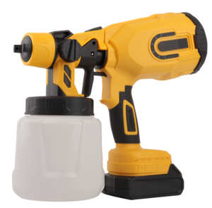 เครื่องพ่นสีไฟฟ้าไร้สายแบบพกพา แบตเตอรี่ลิเธียม 20V 18V ระดับมืออาชีพ แรงดันสูง 3000 psi ถ้วย 1000 มล. พร้อมหัวฉีด - Product Image 4