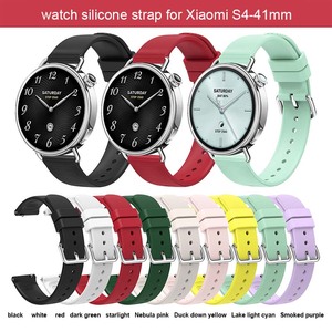 <span class=keywords><strong>Correa</strong></span> de Silicona Ajustable, Impermeable, Suave y Cómoda con Textura Granulada para Relojes Xiaomi S4 de 41 mm, Marca BEEFLYPOWER - Product Image 2