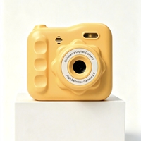 Appareil photo numérique compact CMOS pour enfants, zoom 12x, détection de visage, écran rotatif 180° de 2,8 pouces, pour les 6-13 ans, carte MicroSD incluse