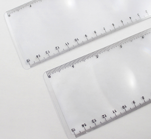 Thước Đánh Dấu Sách 190X65Mm Gấp 3 Lần Kính Lúp Ống Kính Fresnel Kính Lúp Làm Quà Tặng - Product Image 3