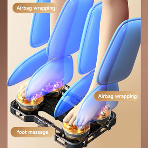 OEM ODM Moderner Luxus 5D Shiatsu AI <span class=keywords><strong>Thai</strong></span> Stretch Zero-Gravity Elektrischer Massagesessel Ganzkörper-<span class=keywords><strong>Massage</strong></span>-Liegesessel - Product Image 4