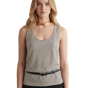 <span class=keywords><strong>Canotte</strong></span> da Donna in Cotone 100% Traspirante ad Asciugatura Rapida, Prodotte Direttamente in Fabbrica, per Fitness, Palestra e Uso Casual, con Logo sul Collo Posteriore, Prezzo Basso - Product Image 1