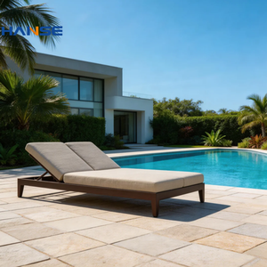 <span class=keywords><strong>Tumbonas</strong></span> de Metal <span class=keywords><strong>para</strong></span> Piscina, <span class=keywords><strong>Jardín</strong></span> o Villa, Muebles de Exterior de Lujo, Camas Solares Modernas de Aluminio Sólido <span class=keywords><strong>para</strong></span> Playa - Product Image 1
