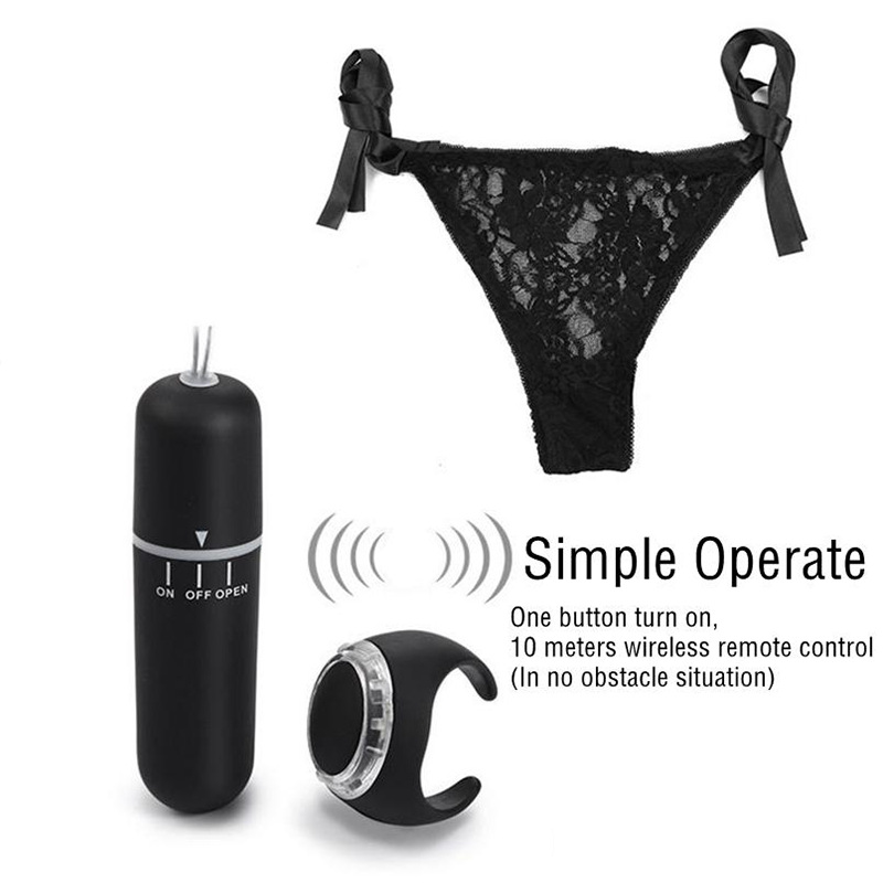 10 Modes Wireless Remote Control Lace Panties Vibrator - USB Rechargeable, Waterproof, Ideal for Discreet Pleasure 10 Modes Wireless Remote Control Lace Panties Vibrator - USB Rechargeable, Waterproof, Ideal for Discreet Pleasure