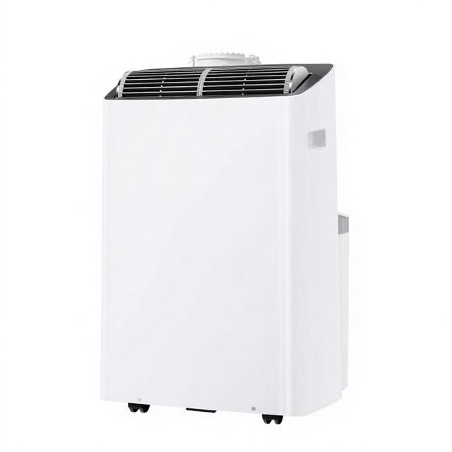 Midea DUO Real Cool Electric Portable Air Conditioner Dual-Hose 12,000 BTU Inverter Cooling/Heating Smart WiFi Hotel Plastic