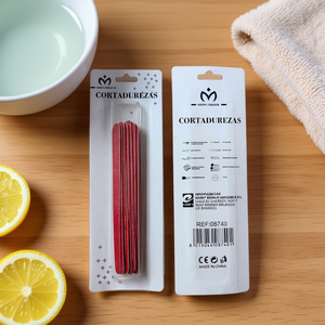 Cortadurezas 12Pc Red Emery Boards 15G For Nail Care Manicure Tools - Product Image 2