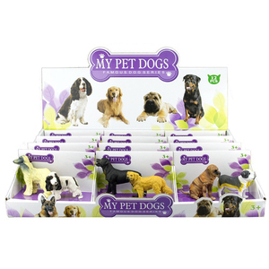 Jinying - Juego de 12 Figuras de Perros Variados, Realistas, Educativas, para Niños, Decoración, Colección, Regalo Creativo - Product Image 5