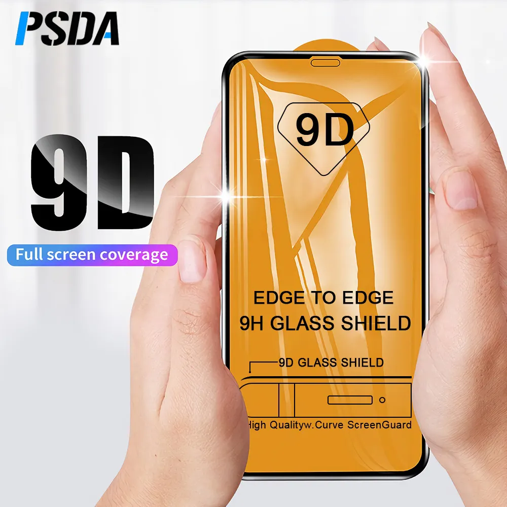 PSDA 9D सुरक्षात्मक ग्लास के लिए iPhone 13 स्क्रीन रक्षक iPhone 13 प्रो मैक्स टेम्पर्ड ग्लास के लिए iPhone 5 6 7 11 12 Xs ग्लास