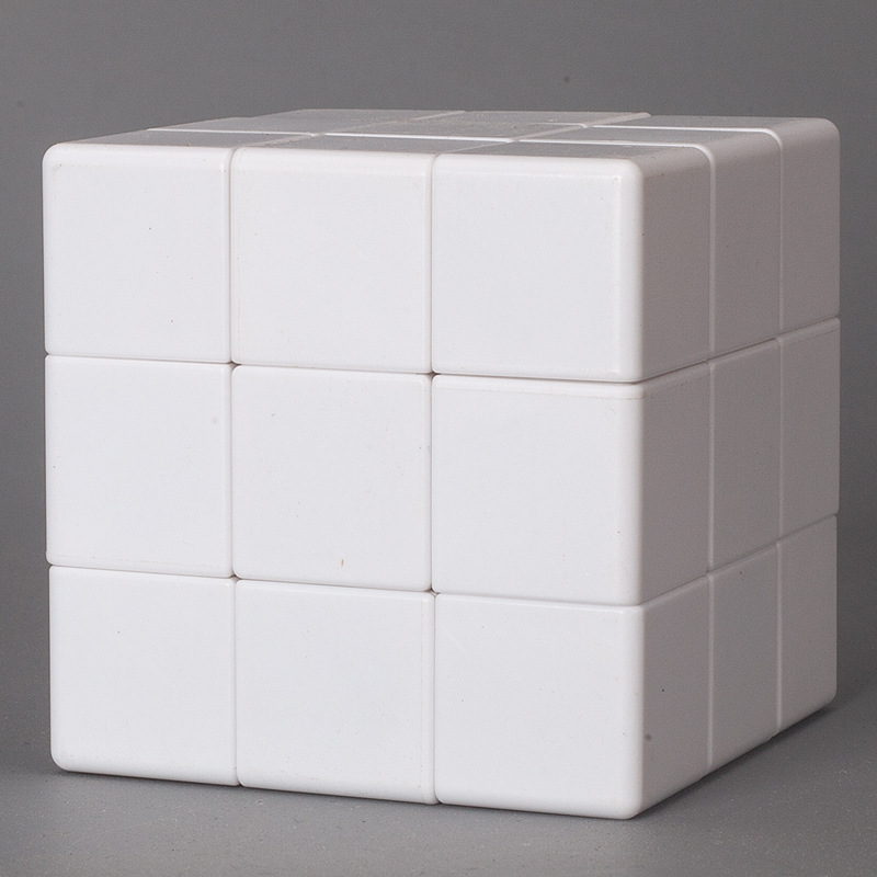 7cm completamente cerrado 3x3 cubo blanco