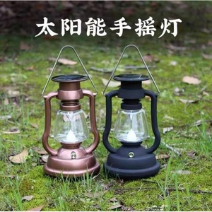 Lanyue Retro Lantern Led Camping Light Hand Crank Portable Metal Outdoor Lantern 175x105mm - Product Image 5