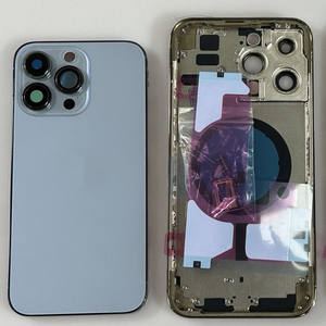 Couvercle de boîtier de téléphone portable porte en verre arrière remplacement de boîtier de <span class=keywords><strong>batterie</strong></span> pour <span class=keywords><strong>iPhone</strong></span> <span class=keywords><strong>11</strong></span> 12 13 14 Pro Max - Product Image 2