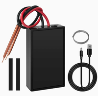 Machine de soudage par points DIY, pour la soudure de plaques de nickel de batteries au lithium 18650, ensemble complet portable et compact pour la réparation à domicile