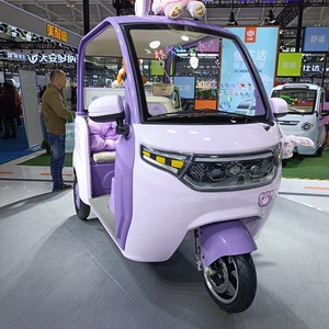 Triciclo Eléctrico de Pasajeros de Tres Ruedas de Alta Calidad, Venta Directa de Fábrica GERY, Carrocería Abierta, Motor de 1000W, Batería >60V, 3 Asientos - Product Image 2