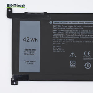 BK-Dbest fábrica por atacado bateria do portátil para Dell Chromebook 11 3100 3180 3189 5190 3181 2-em-1 série 51KD7 - Product Image 3