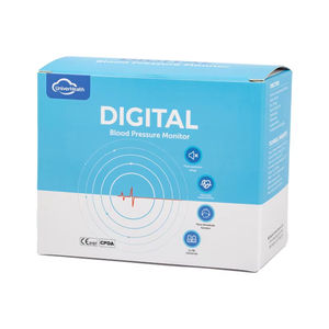 Автоматический цифровой Сфигмоманометр плеча бытовой электронный медицинский монитор артериального давления с электроприводом BP Tensiometro - Product Image 5