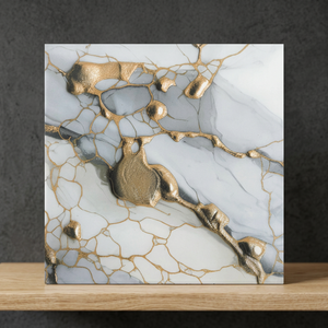 Carreaux de sol en céramique de qualité supérieure, modernes, 400x400 mm, finition mate, pour cuisine et intérieur - Product Image 3
