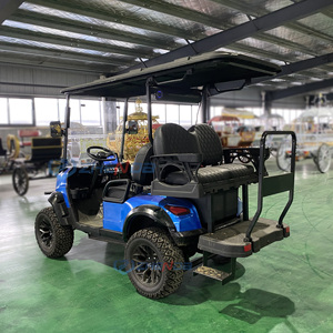 Les voyages de chasse prospèrent avec une voiturette de golf tout-terrain robuste Buggy de golf électrique 4 places Smooth Rides - Product Image 5