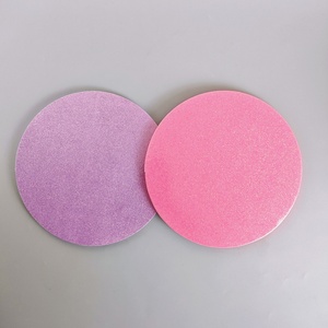 SunShine Wholesale Silver Superior Cake Bases Boards Round Cake Drum 10 Inch Cake Board - Product Image 3