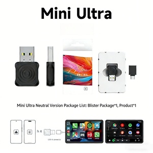Adaptador Inalámbrico para Carplay, Dongle Inalámbrico para Carplay, <span class=keywords><strong>Caja</strong></span> Mágica Inteligente con IA para Carplay, Reproductor de Transmisión Inalámbrica para Android Auto - Product Image 2