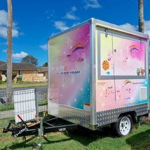 Remolque de Acero Inoxidable con Certificación CE DOT para Máquina de Palomitas de Maíz, Hamburguesas y Comida Rápida, Cocina Móvil para Venta Ambulante - Product Image 4