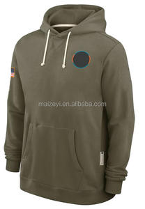 Sudadera con Capucha de Algodón Estampada para Hombre, Talla 4XL, de Alta Calidad, Olive 2025 Salute to Service, Fabricada por Fabricantes - Product Image 5